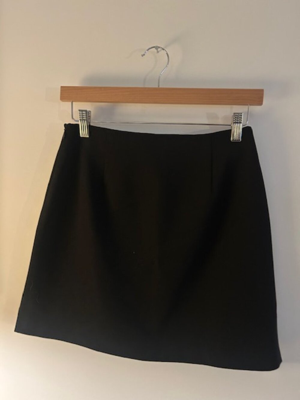 Vintage The Limited Stretch Black Mini Skirt Office Siren Y2K 90s Size 2